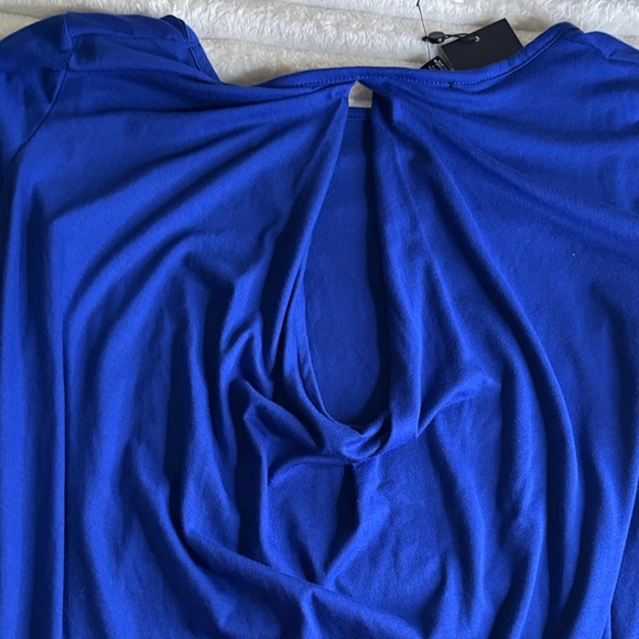 Jones New York Vibrant Blue Women's Blouse - Picture 4 of 4